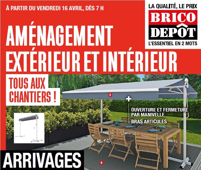 catalogue brico dépot des arrivages du 16 avril 2021