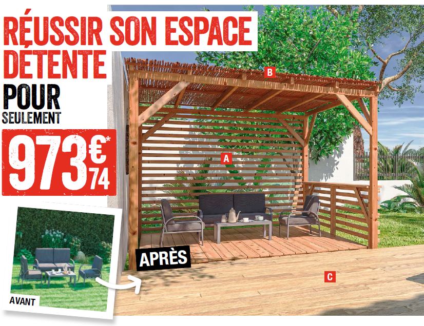 pergola brico dépôt