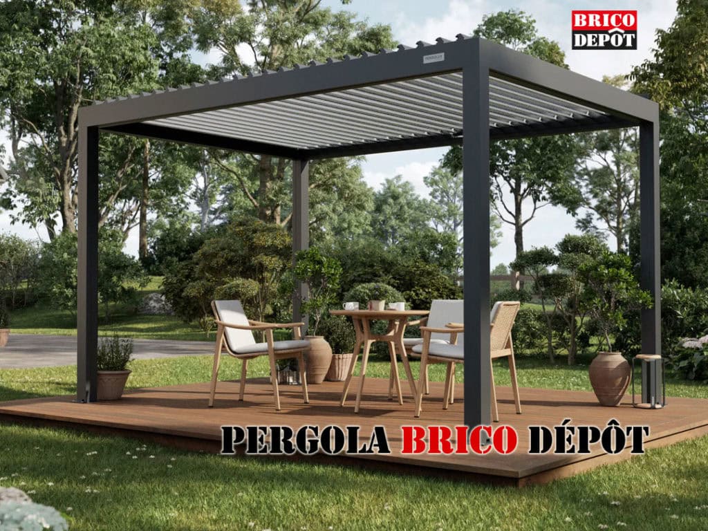 pergola brico depot
