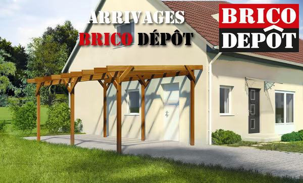 Arrivages de pergola brico dépôt dans le catalogue du 15 mars