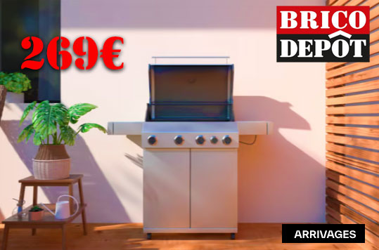 barbecue brico dépôt gaz