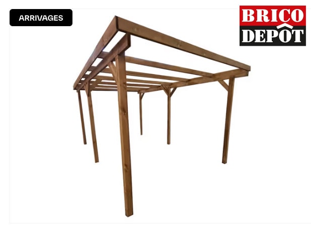 arrivages carport brico depot