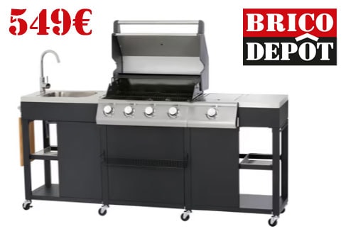 cuisine d'été brico dépôt