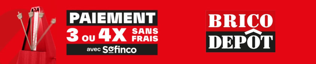 paiement en plusieurs fois chez brico dépôt