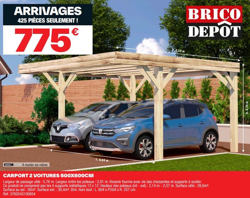 carport bois