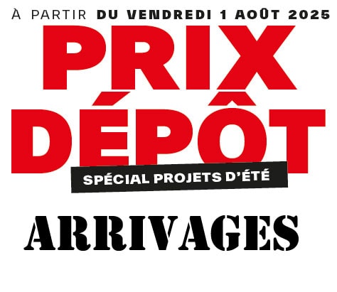 Catalogue des arrivages Brico Dépôt du 1er août