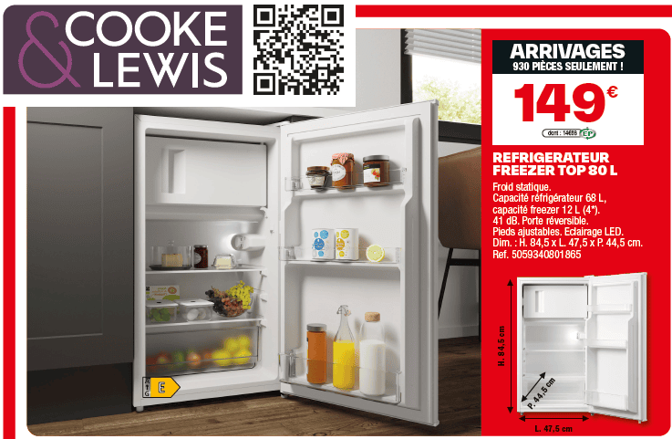 frigo brico dépôt