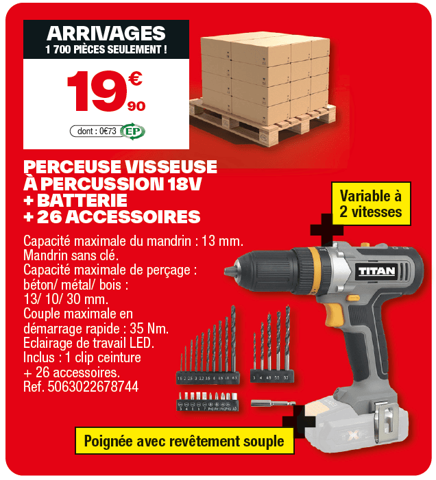 perceuse titan