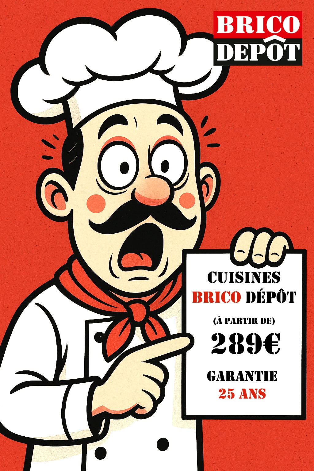 Quel est le prix des cuisines Brico Dépôt en 2025 ?