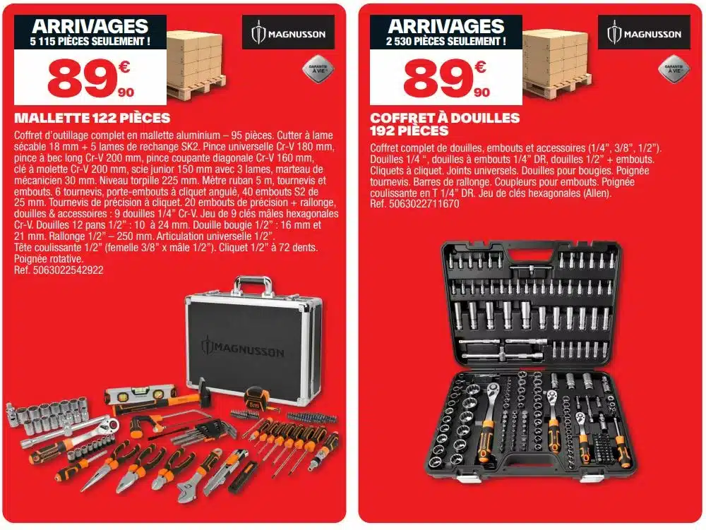 coffret outil brico depot