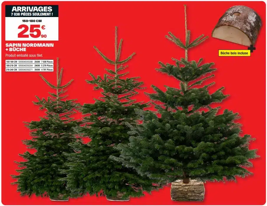 sapin de noël brico dépôt