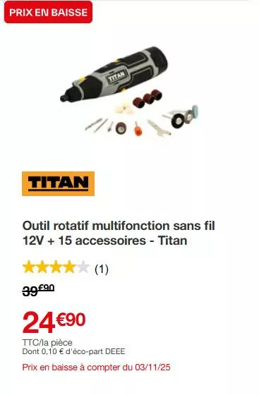 outils titan