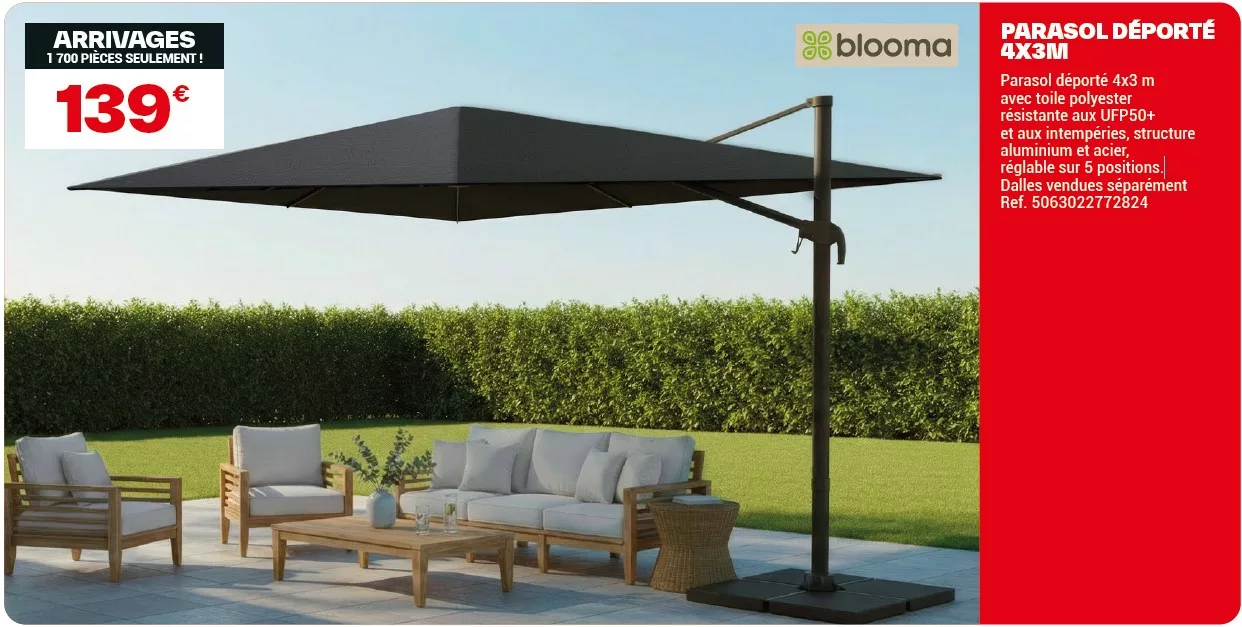 parasol brico dépôt