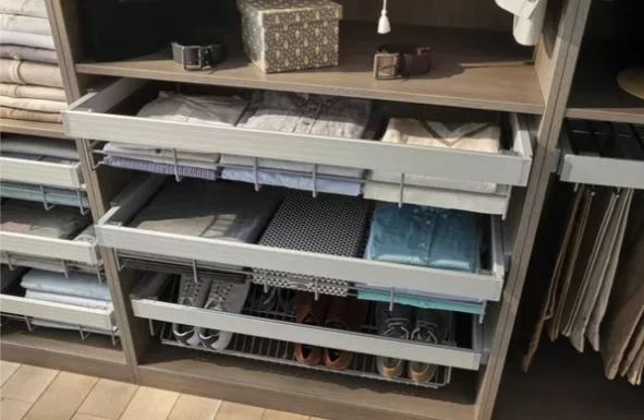 accesoires dressing brico dépôt tiroirs penderie