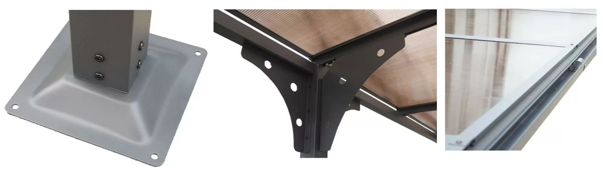 structure aluminium poteaux 70x70 carport brico dépôt 799 euros