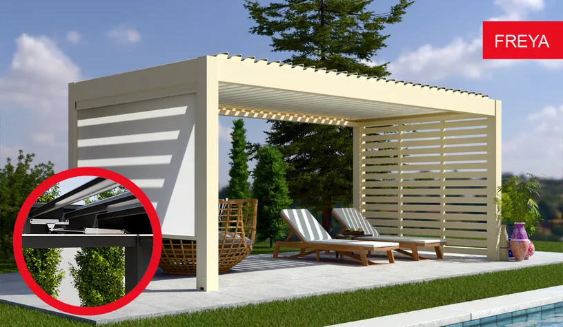 pergola bioclimatique brico dépôt sur mesure
