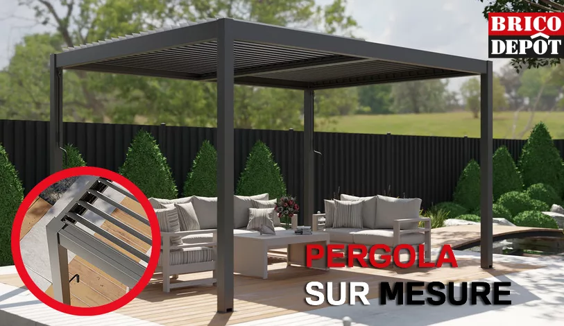 configurateur pergola sur mesure brico dépôt freya axia en ligne